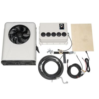 DC12V 24V Dual Voltage 3000W 600m3H Airflow Truck Air Conditioner High Performance Parking AC Unit