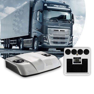Monoblock 300m3H Airflow 2500W 8500BTU Truck Air Conditioner DC24V Compact Roof Mount Cooling System
