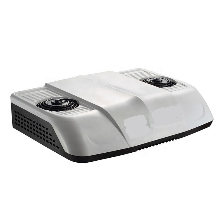 Monoblock 300m3H Airflow 2500W 8500BTU Truck Air Conditioner DC24V Compact Roof Mount Cooling System